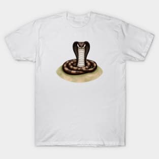 Cute Cobra Drawing T-Shirt